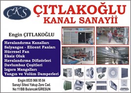 Çıtlakoğlu Kanal Sanayi ve Havalandırma Sistemleri